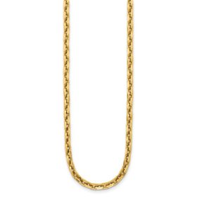 Ancona Solid Gold Cable Link Chain