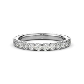 Amore White Gold Diamond Eternity Band