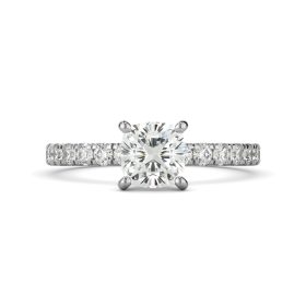 Amore White Gold Diamond Engagement Ring