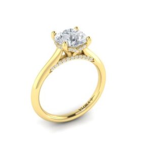 Cathedral Classic Solitaire Engagement Ring