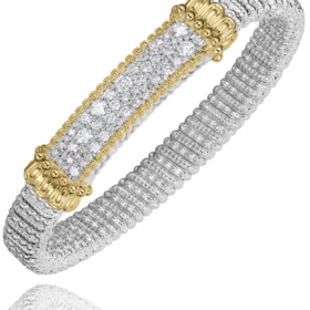 Vahan Two-Tone Gold Diamond Statement Bracelet