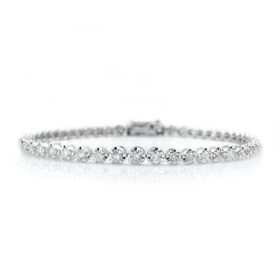 Round Diamond Tennis Bracelet
