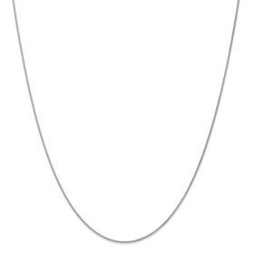 White Gold Wheat Chain