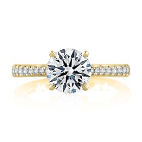 Graduated Diamond Engagement Ring
