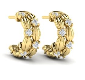 Cascade Hoop Earrings